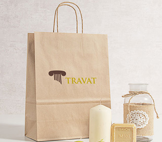 paper bag with handle